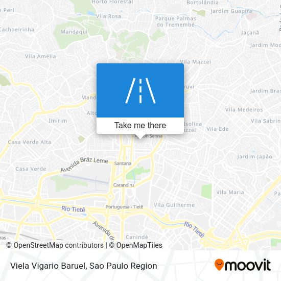 Viela Vigario Baruel map