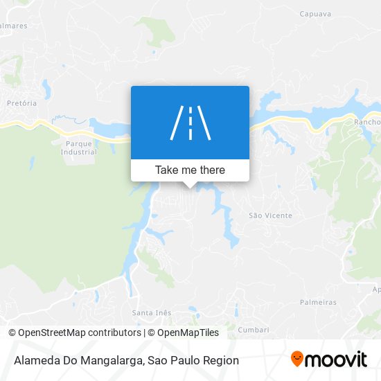 Mapa Alameda Do Mangalarga