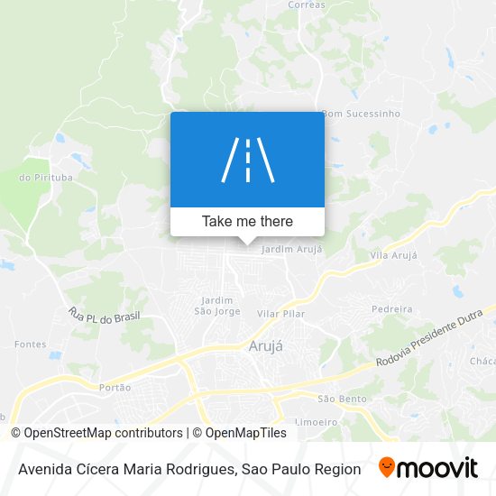 Avenida Cícera Maria Rodrigues map