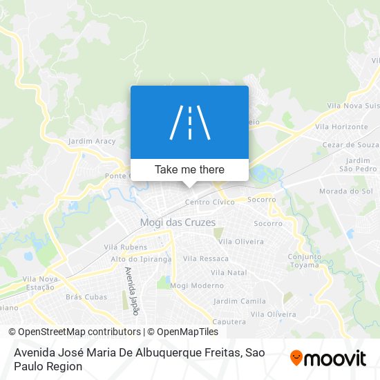 Avenida José Maria De Albuquerque Freitas map