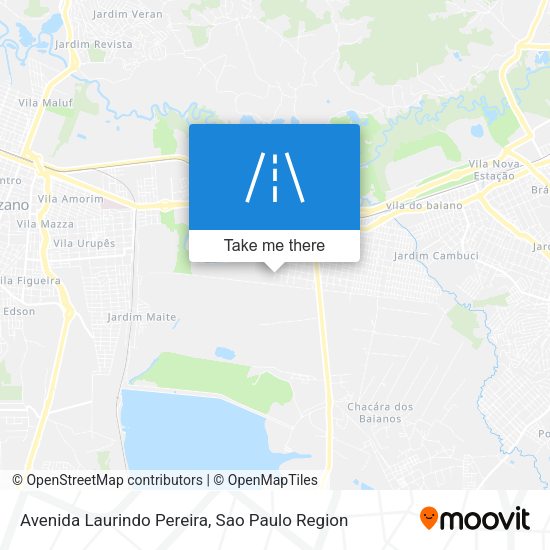 Avenida Laurindo Pereira map