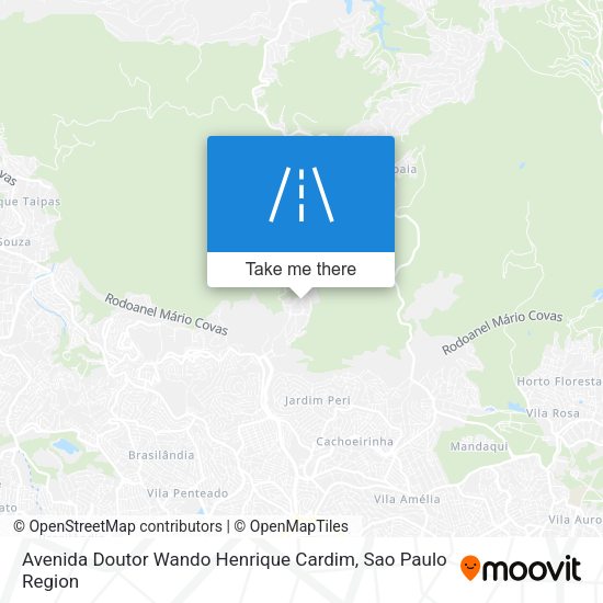 Avenida Doutor Wando Henrique Cardim map