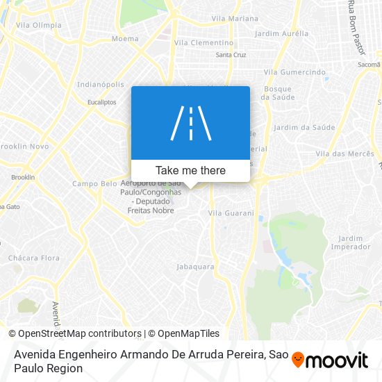 Mapa Avenida Engenheiro Armando De Arruda Pereira