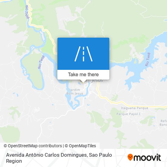 Avenida Antônio Carlos Domingues map