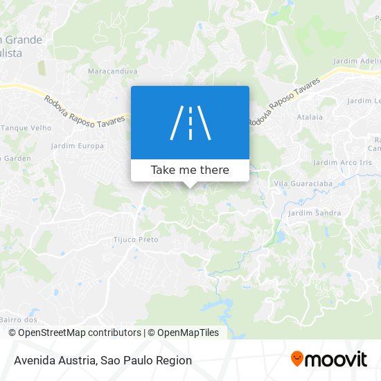 Avenida Austria map