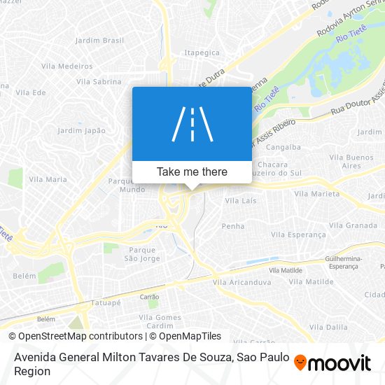 Avenida General Milton Tavares De Souza map