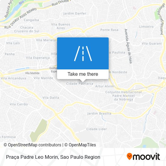 Praça Padre Leo Morin map