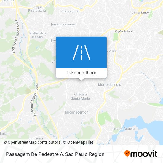 Passagem De Pedestre A map