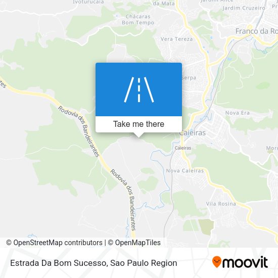 Estrada Da Bom Sucesso map