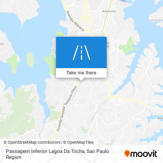 Passagem Inferior Lagoa Da Tocha map