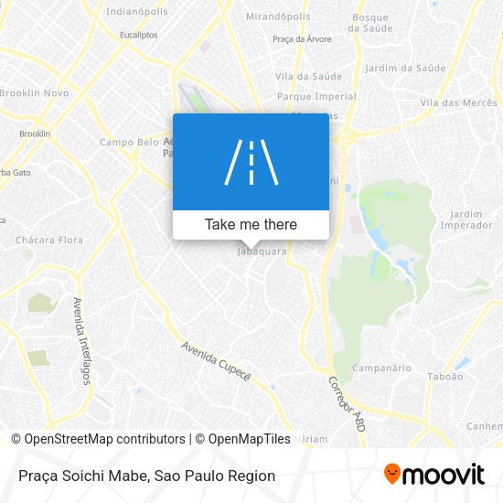 Praça Soichi Mabe map