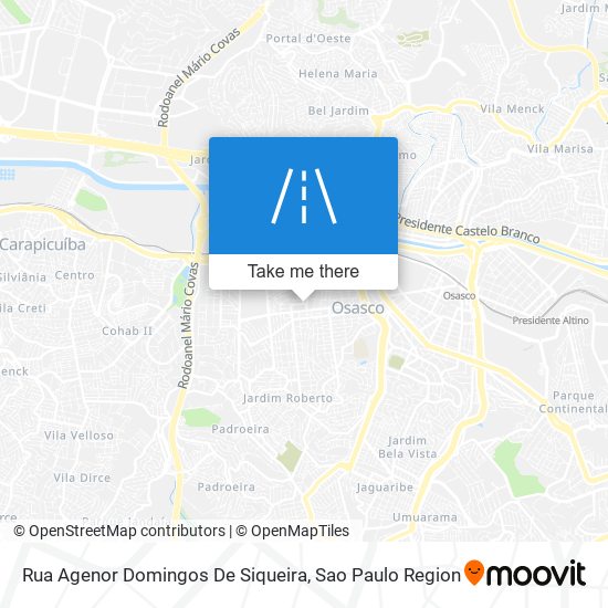 Rua Agenor Domingos De Siqueira map