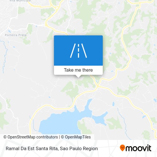 Ramal Da Est Santa Rita map