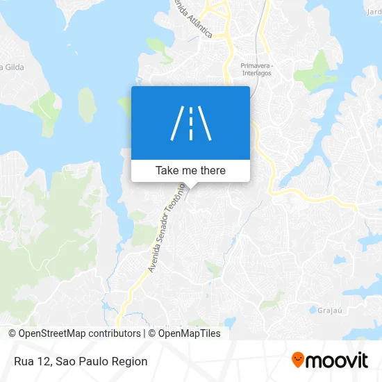 Rua 12 map