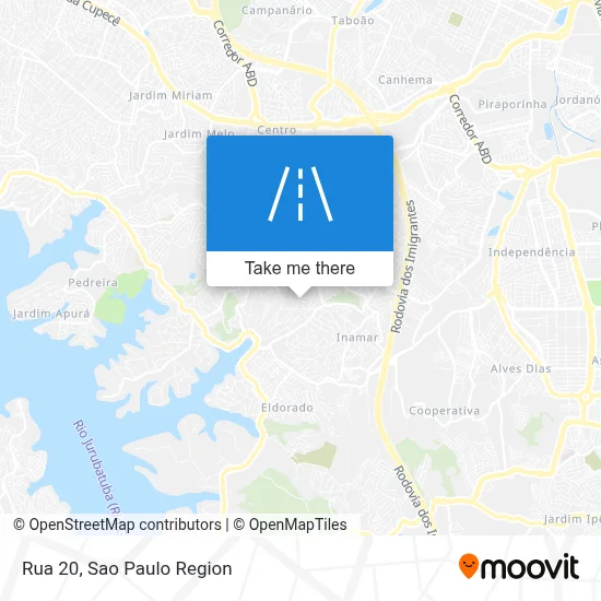 Rua 20 map