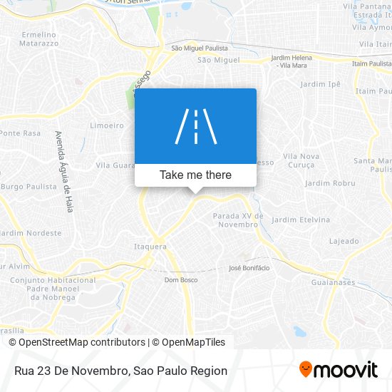 Mapa Rua 23 De Novembro