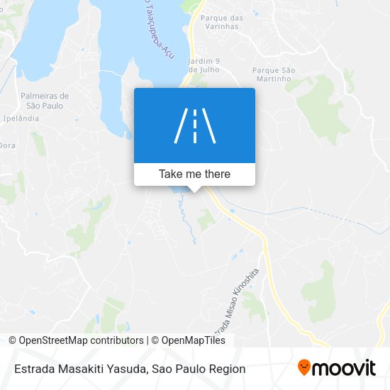 Estrada Masakiti Yasuda map