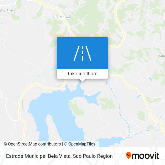 Estrada Municipal Bela Vista map