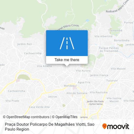 Praça Doutor Policarpo De Magalhães Viotti map