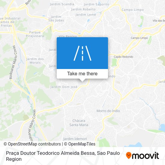 Praça Doutor Teodorico Almeida Bessa map