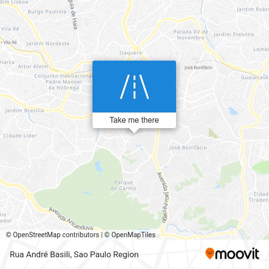 Rua André Basili map