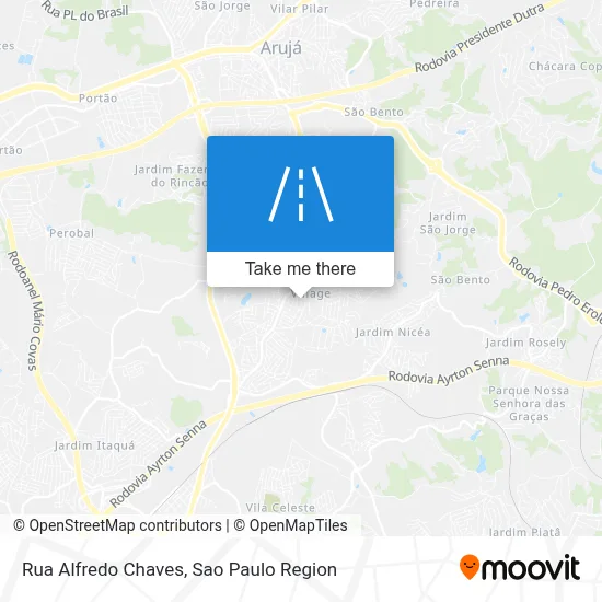 Rua Alfredo Chaves map