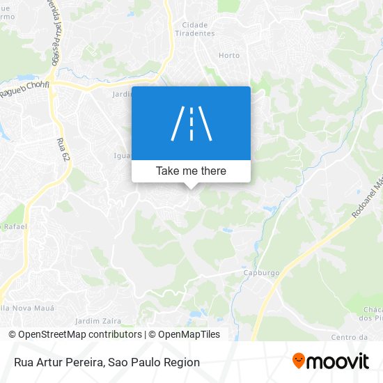 Rua Artur Pereira map