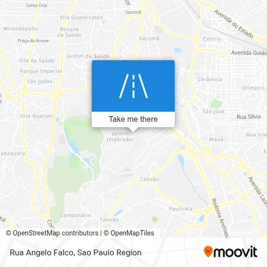 Rua Angelo Falco map
