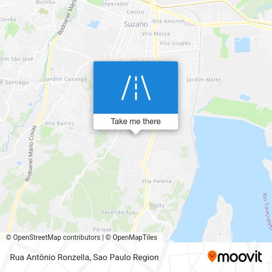 Rua Antônio Ronzella map