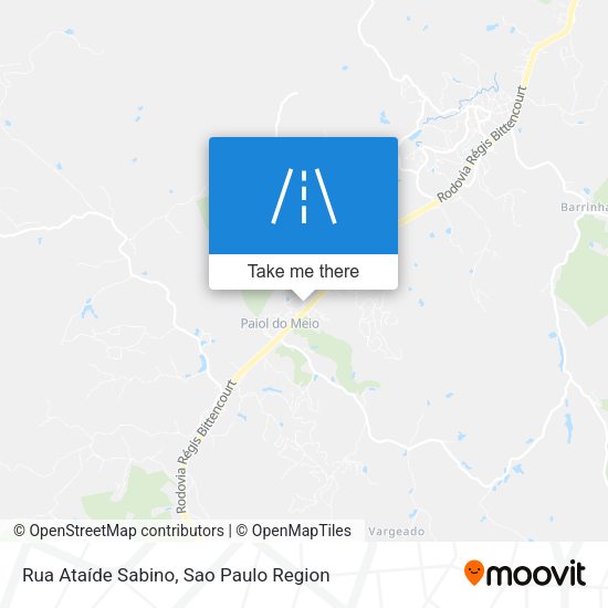 Rua Ataíde Sabino map