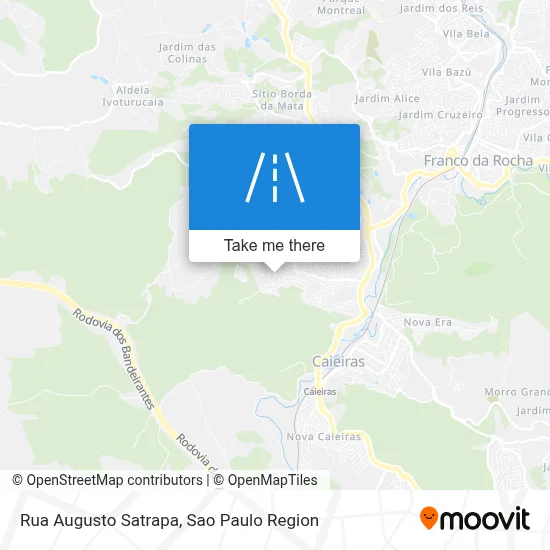 Rua Augusto Satrapa map