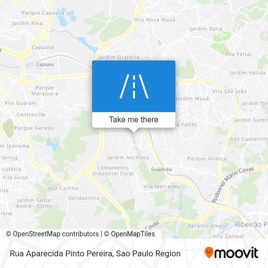 Rua Aparecida Pinto Pereira map