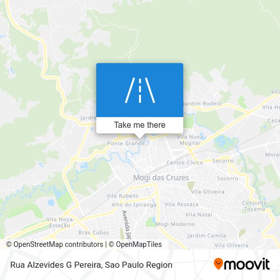 Rua Alzevides G Pereira map