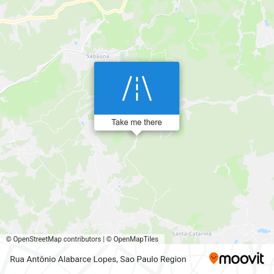 Rua Antônio Alabarce Lopes map