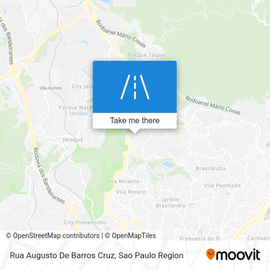 Rua Augusto De Barros Cruz map