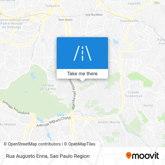 Rua Augusto Enna map