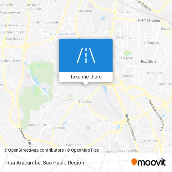 Rua Aracambe map