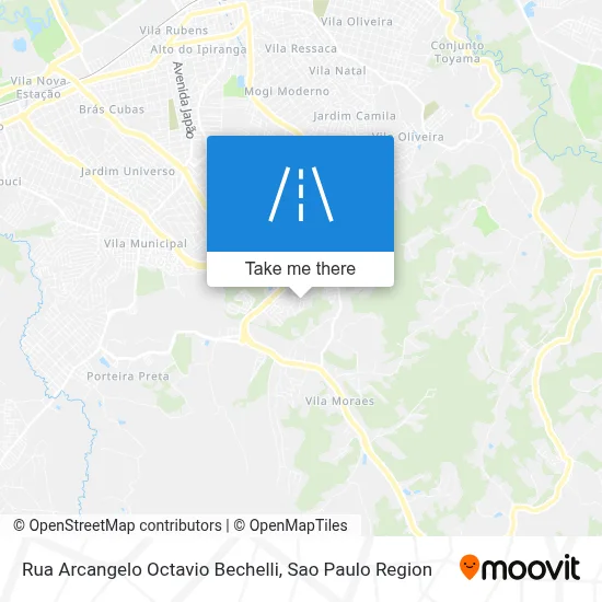 Rua Arcangelo Octavio Bechelli map