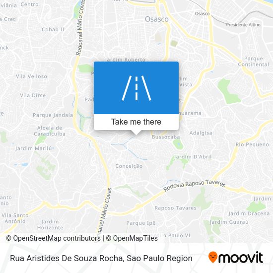 Rua Aristides De Souza Rocha map