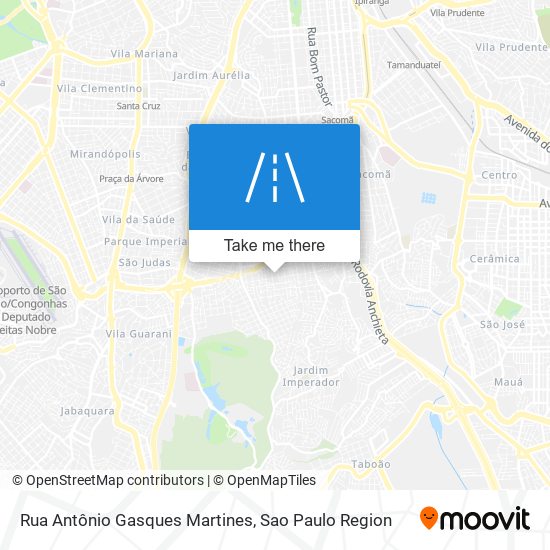 Rua Antônio Gasques Martines map