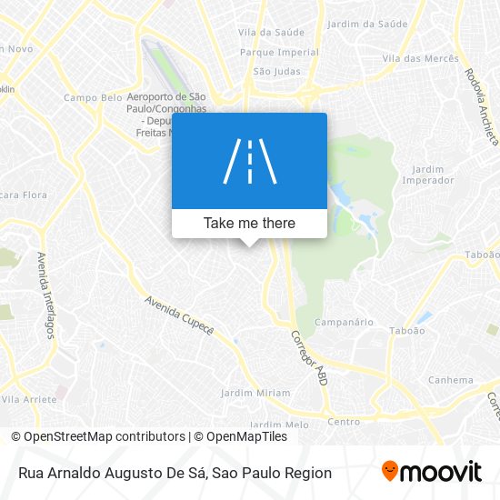 Rua Arnaldo Augusto De Sá map