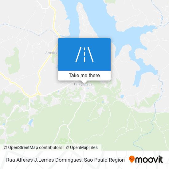 Rua Alferes J.Lemes Domingues map