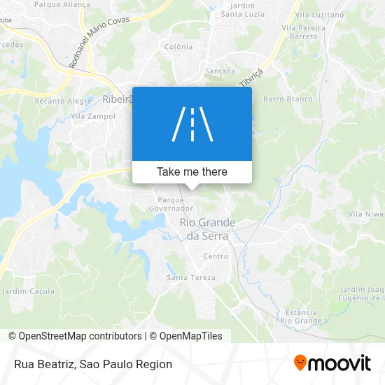 Rua Beatriz map