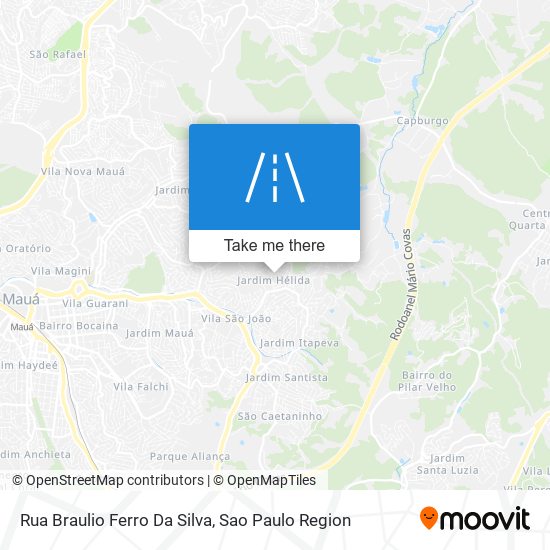 Rua Braulio Ferro Da Silva map