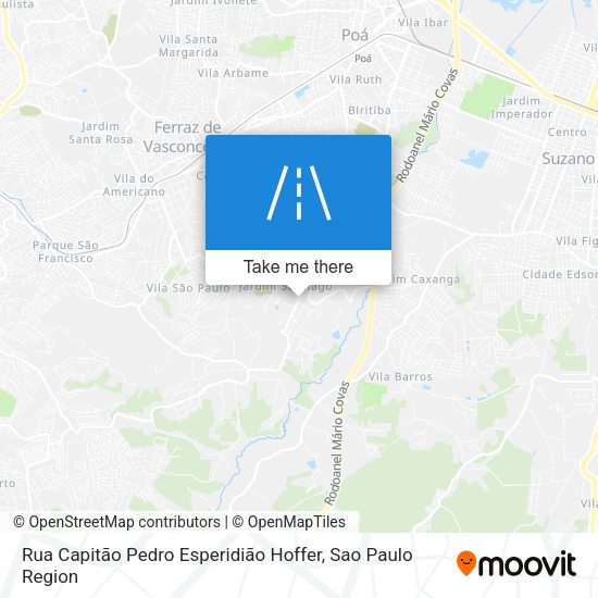 Rua Capitão Pedro Esperidião Hoffer map