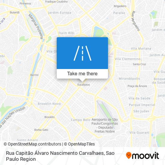 Rua Capitão Álvaro Nascimento Carvalhaes map