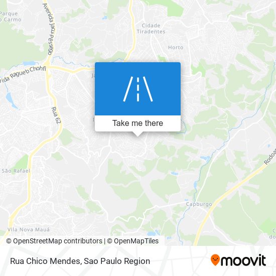 Rua Chico Mendes map