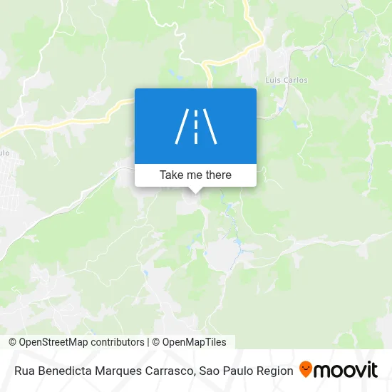 Rua Benedicta Marques Carrasco map