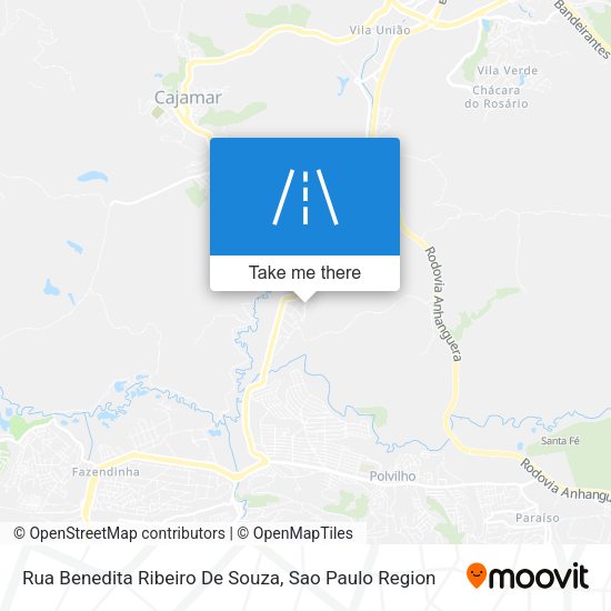 Rua Benedita Ribeiro De Souza map