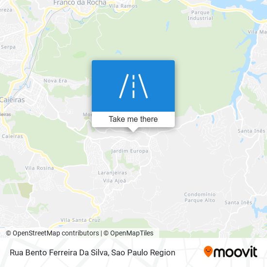 Rua Bento Ferreira Da Silva map